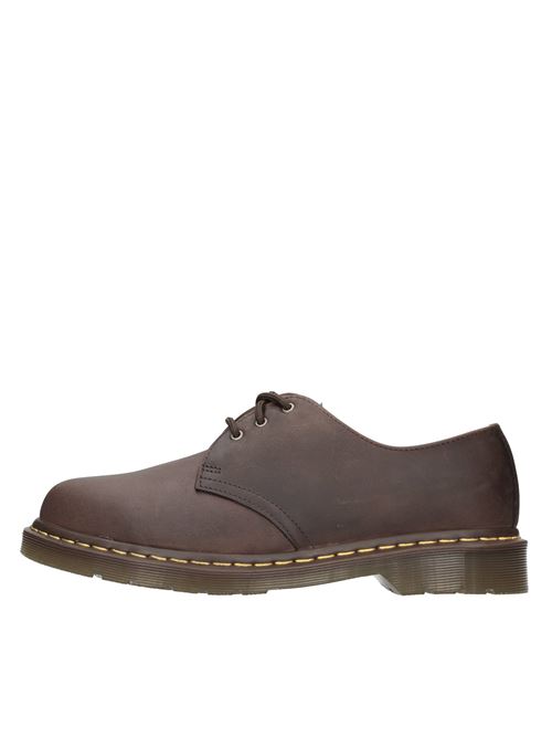 Stringate 1461 in nabuk DR. MARTENS | 1461 11838201 CRAZY HORSEMARRONE